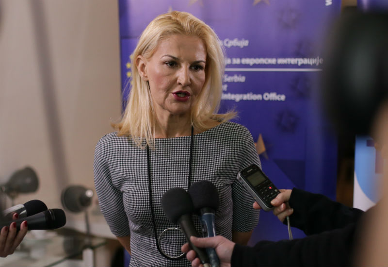Tanja Miščević, šefica Pregovaračkog tima za vođenje pregovora o pristupanju Republike Srbije Evropskoj uniji 
