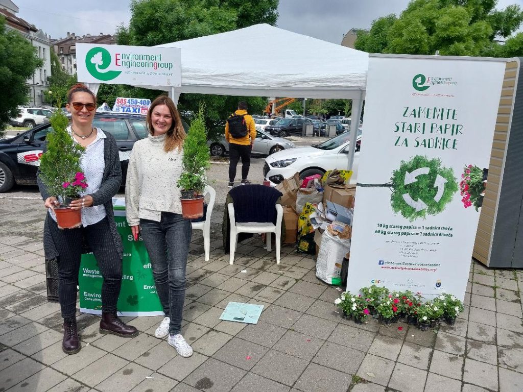 Zamena starog papira za sadnice nije samo akt reciklaže, već i edukacije.