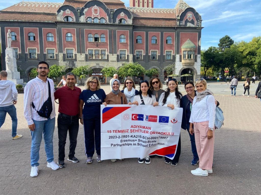 Tim projekta Green Math with STEM obilazi Suboticu.