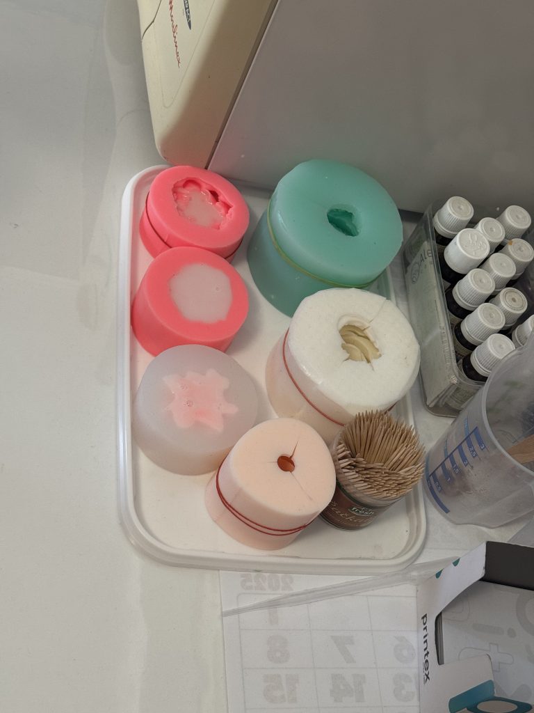 Kalupi buketa od sapuna.