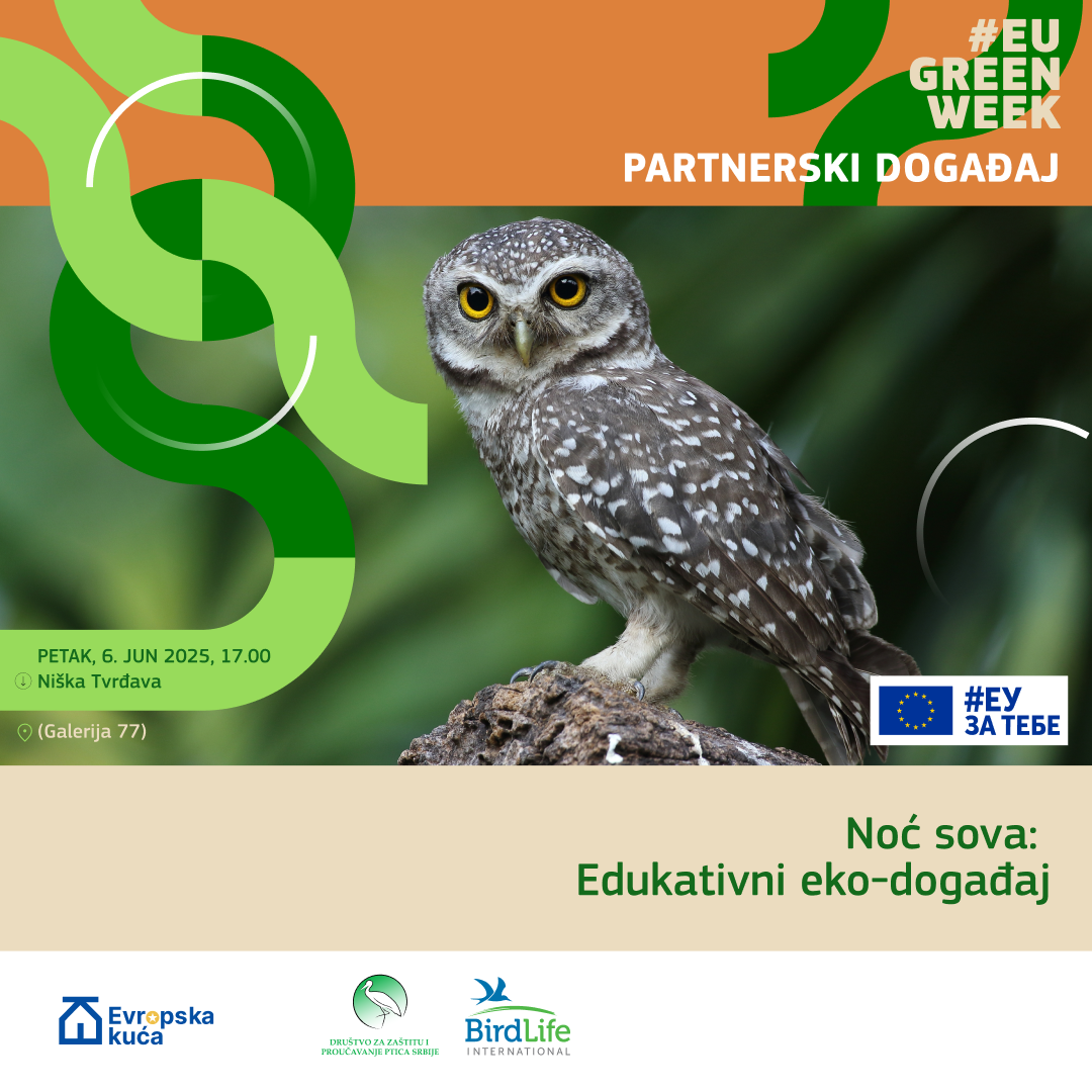 Noć sova u NIšu deo manifestacije Evropske zelene nedelje.