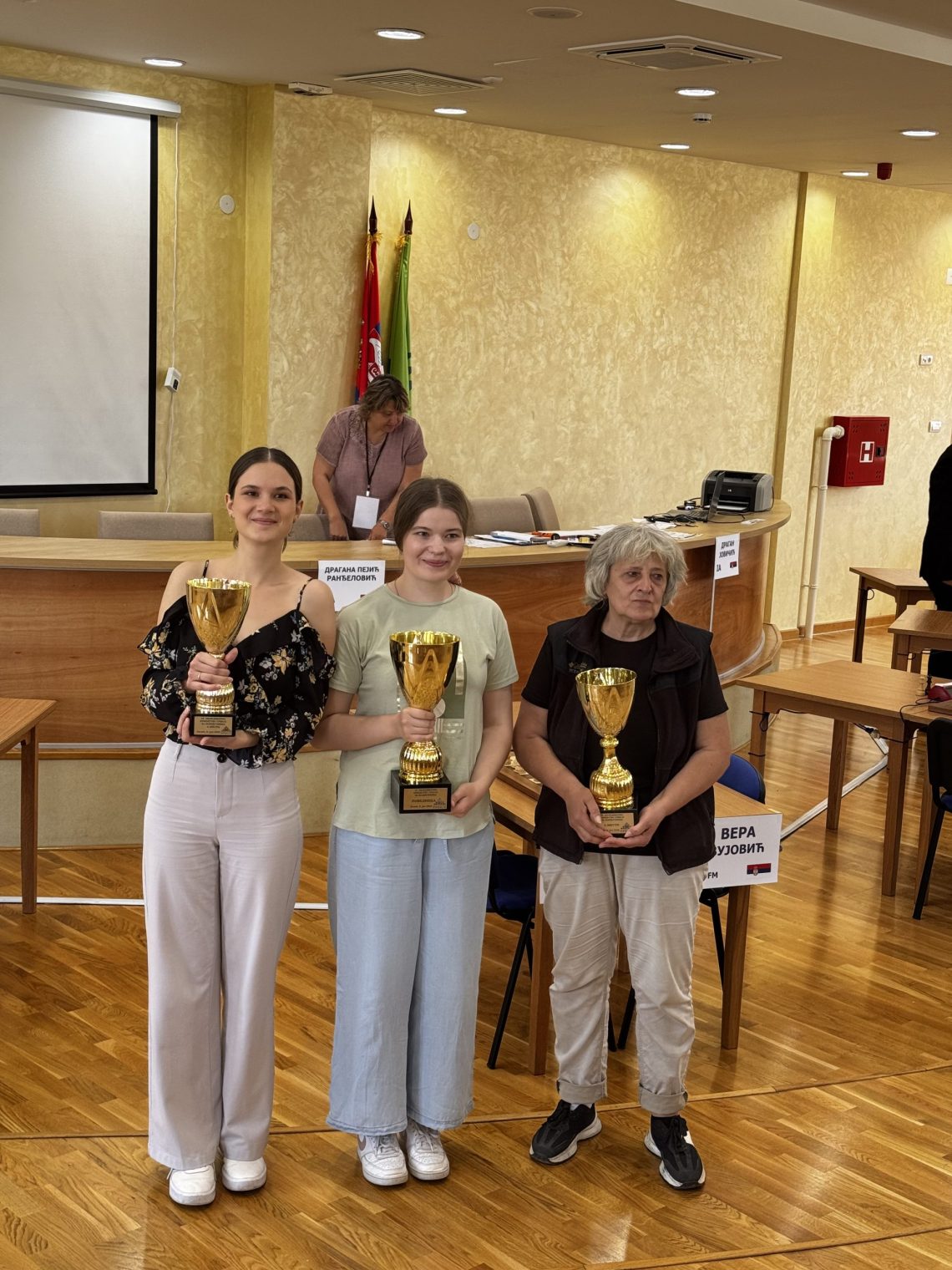 Najbolje šahistkinje na državnom prvenstvu Srbije.