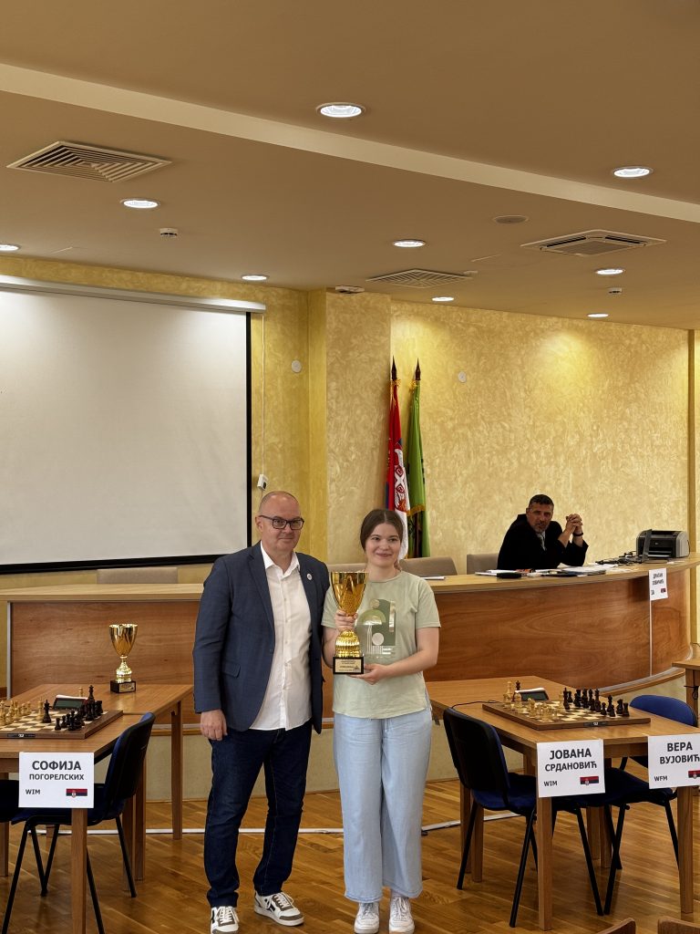 Sofija Pogorelska, mlada i odlučna, postala je nova prvakinja Srbije.