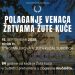 Najava polaganja venaca žrtvama Žute kuće.