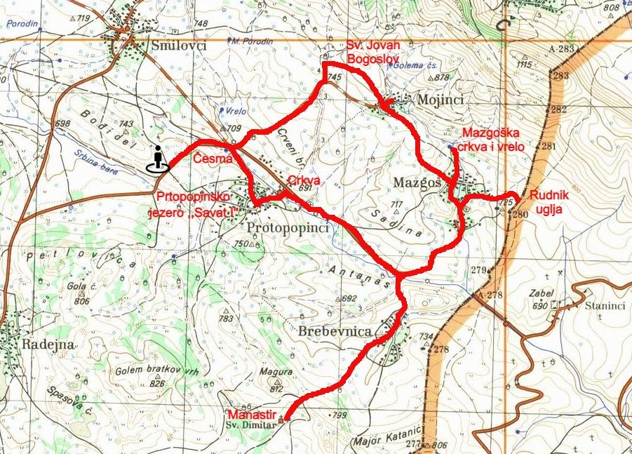 Mapa sa predela.