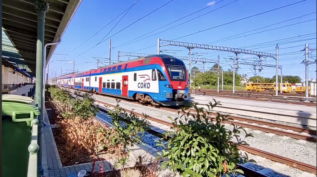 Brzi voz Subotica -Beograd.Printscren: youtube subotica.com