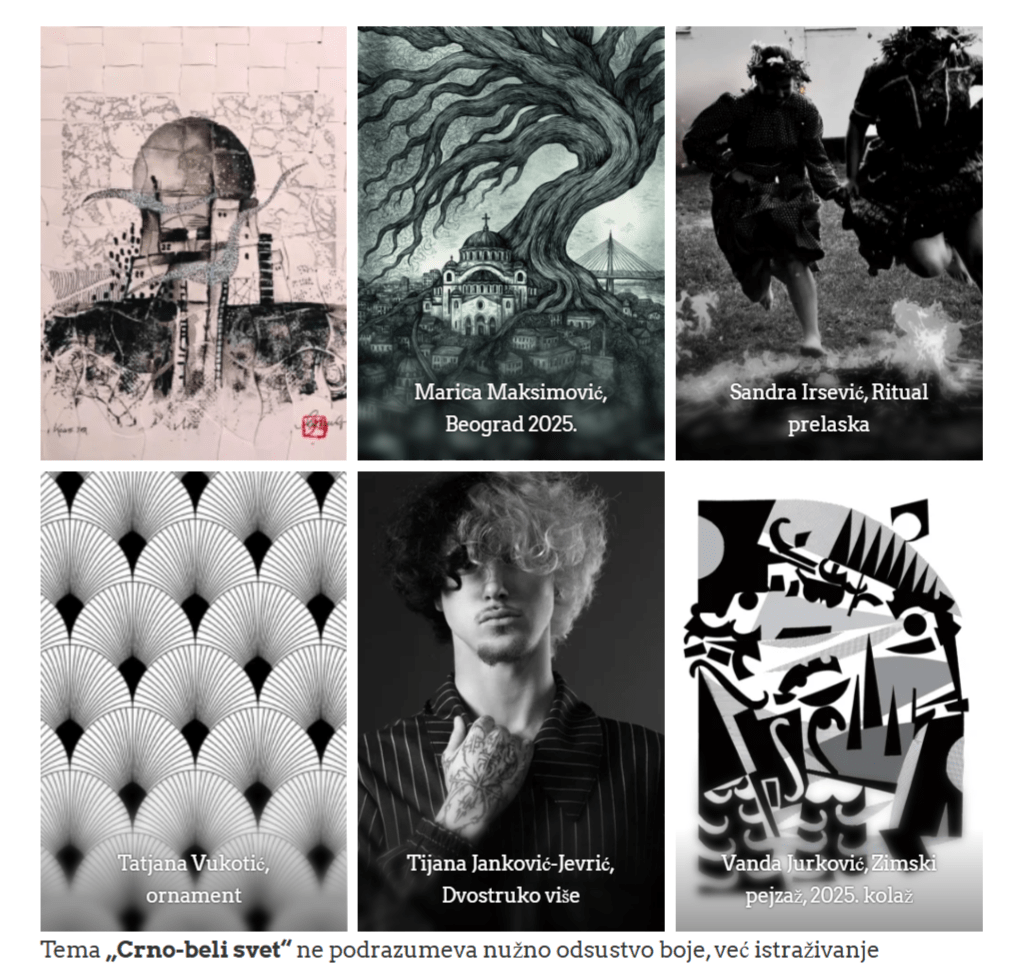 IZložba Crno-beli svet i rad Sandre Iršević