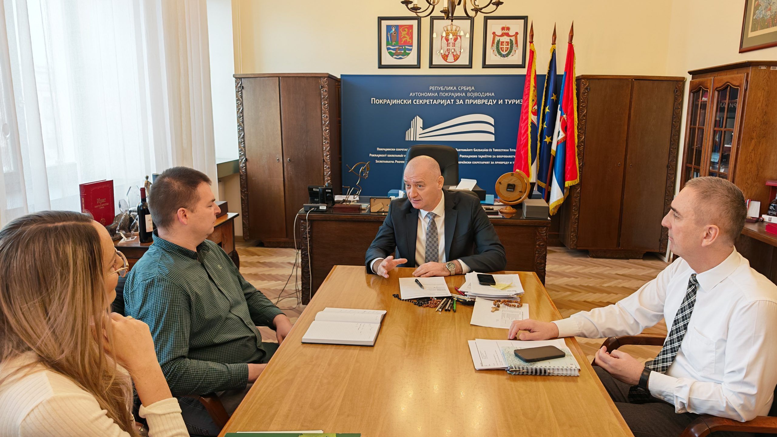 Sastan oko otvaranja Info centra Nacionalnog parka.