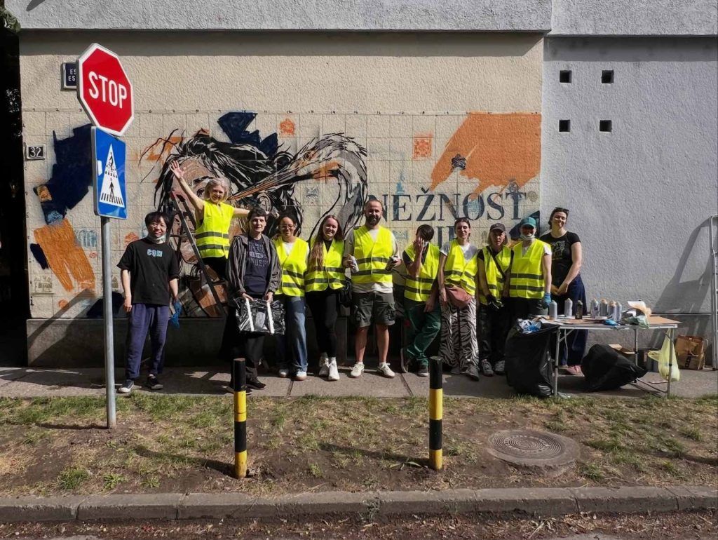 Mural u Subotici: Kako je jedna Portugalka promenila ugao ulice 2 Mural u Subotici: Foto: Vesna Nikolovski