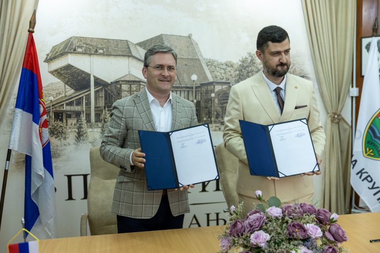 Ministar Selaković u Krupnju povodom projekta Gradovi u fokusu; Foto- Ministarstvo kulture