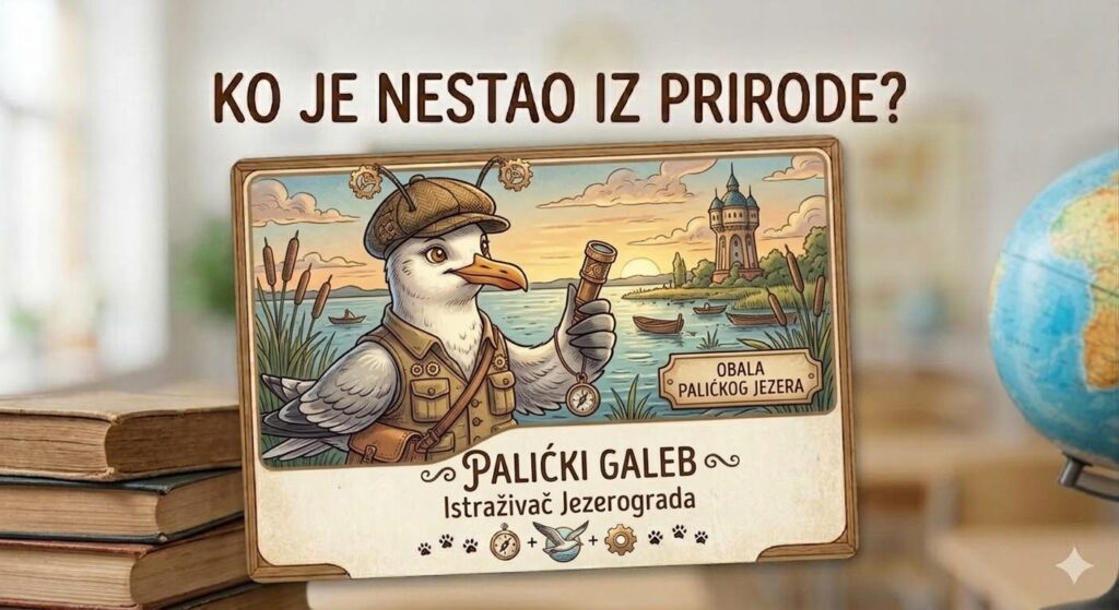 Palićko jezero i galeb: zašto je čista voda važna? 2 Galeb: Palićko jezero
